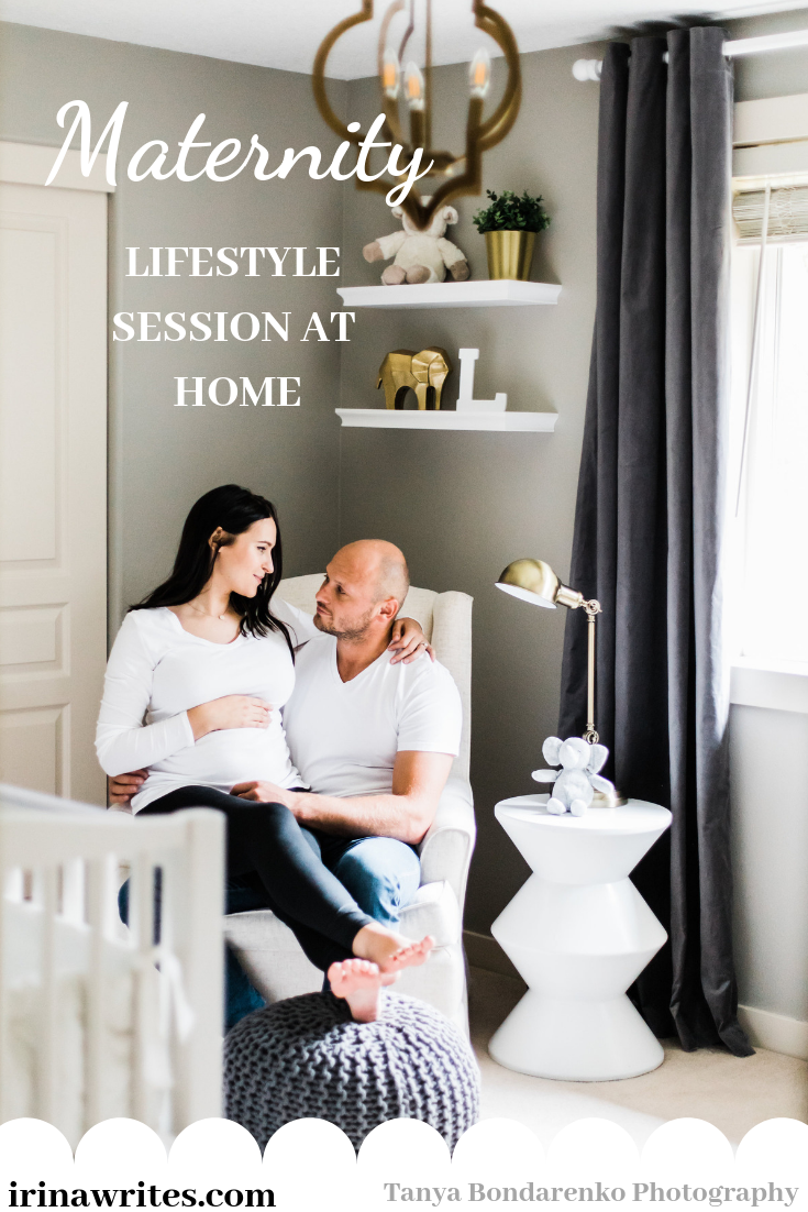 Maternity Lifestyle Session at Home | Photography Ideas | With Husband