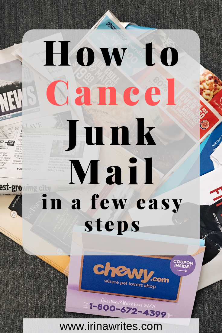How to Cancel Junk Mail | Stop Junk Mail